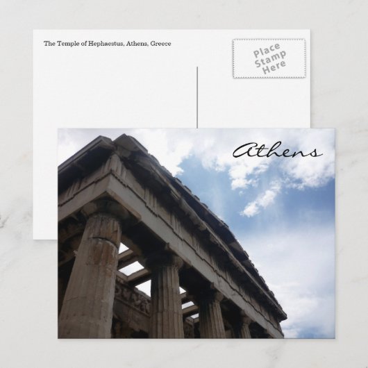 hephaestus briefkaart (Voorkant / Achterkant)