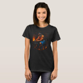 Hephaestus Greek Mythology God of Fire T-shirt (Voorkant volledig)