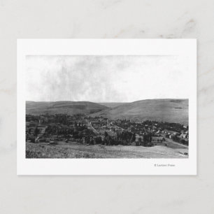 Heppner, Oregon Birds Eye Uitzicht Foto Briefkaart