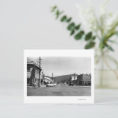 Heppner, Oregon Main Street Uitzicht Foto Briefkaart (Staand voorkant)