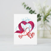 HEPPY VALENTINES DAY BRIEFKAART (Staand voorkant)