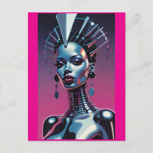 Her Beauty Was Indistinguishable Briefkaart (Voorkant)