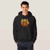 Her Bee His Honey Couple Matching Valentine's Day  Hoodie (Voorkant volledig)
