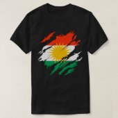 Her Biji Kurdistan Flag Kurde Pullover (Design voorkant)