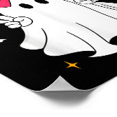 Her Boo &amp; His Boo Funny Matching Halloween Cou Poster (Hoek)