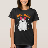 Her Boo & His Boo Funny Matching Halloween Cou T-shirt (Voorkant)