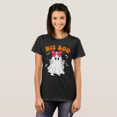 Her Boo & His Boo Funny Matching Halloween Cou T-shirt (Voorkant volledig)