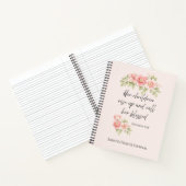 Her children rise up and call her blessed  notitieboek (Binnen)