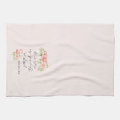 Her children rise up and call her blessed  theedoek (Horizontaal)