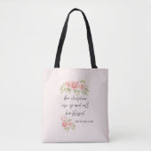 Her children rise up and call her blessed tote bag (Voorkant)