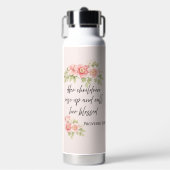 Her children rise up and call her blessed waterfles (Voorkant)