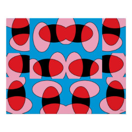 Her Eggs Were a'Laying in Plain Sight Perfect Poster