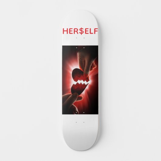 HER$ELF PERSOONLIJK SKATEBOARD (Voorkant)