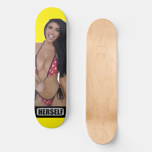 HER$ELF PERSOONLIJK SKATEBOARD (Voorkant)