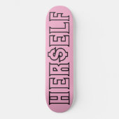 HER$ELF SKATEBOARDS (Voorkant)