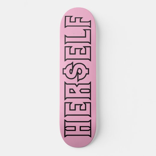 HER$ELF SKATEBOARDS (Voorkant)