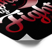 Her Fight Is My Fight Brain Aneurysm Awareness War Poster (Hoek)