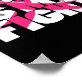 Her Fight Is My Fight Breast Cancer Awareness Poster (Hoek)