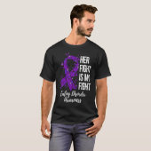 Her Fight Is My Fight Eating Disorder Awareness T-shirt (Voorkant volledig)