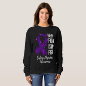 Her Fight Is My Fight Eating Disorder Awareness Trui (Voorkant volledig)