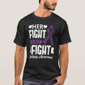Her Fight Is My Fight Epilepsy Awareness Month Sup T-shirt (Voorkant)