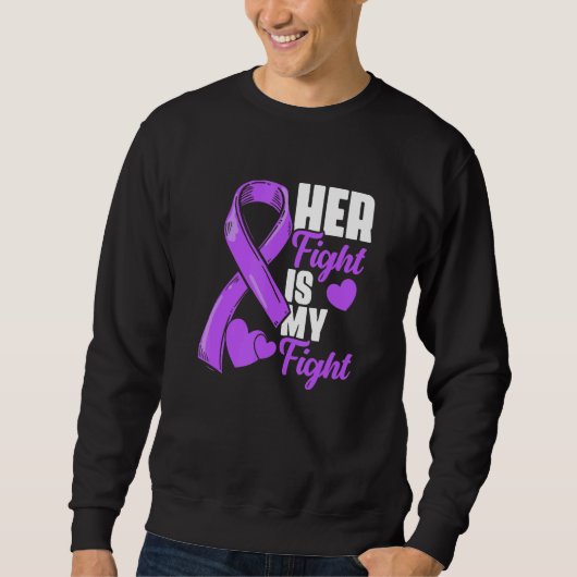 Her Fight Is My Fight Epilepsy Survivor Epilepsy A Trui (Voorkant)