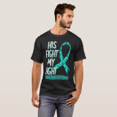 Her Fight Is My Fight Progressive Supranuclear Pal T-shirt (Voorkant volledig)