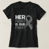 Her Fight Is Our My Fight PARKINSON DISEASE AWAREN T-shirt (Design voorkant)