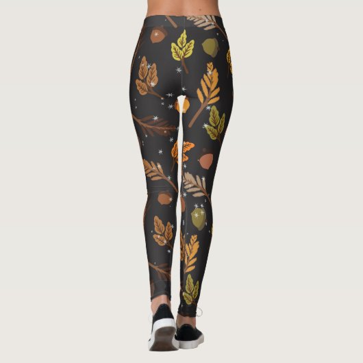 Her Four Seasons – Autumn Pattern Leggings (Achterkant)