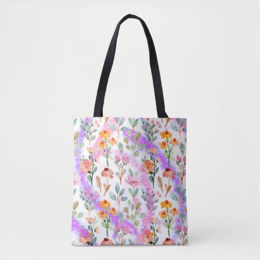 Her Four Seasons – Spring Pattern Tote Bag (Voorkant)
