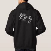 Her King - King Queen - Couple Matching Hoodie (Achterkant)