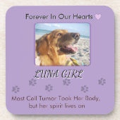 Her Love Lives in Every Step Bier Onderzetter (Voorkant)