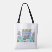 Her Majesty, Queen Elizabeth II Tote Bag (Achterkant)