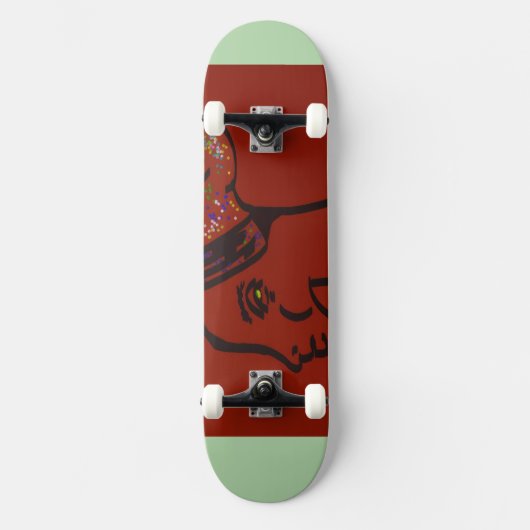 Her Name Is Light Skateboard (Voorkant)