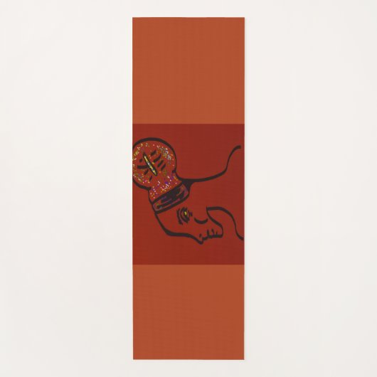 Her Name Is Light Yoga Mat (Voorkant)