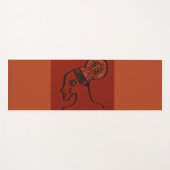 Her Name Is Light Yoga Mat (Voorkant (horizontaal))