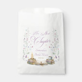 Her Next Chapter Book Bridal Shower Bedankzakje (Voorkant)