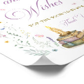 Her Next Chapter Bridal Shower Advice and Wishes  Poster (Hoek)