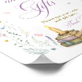 Her Next Chapter Bridal Shower Cards and Gifts Poster (Hoek)