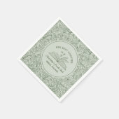 Her Next Chapter Green Book Club Bridal Shower Servet (Hoek)