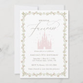 Her Royal Fiveness Princess 5th Birthday Party Kaart (Voorkant)