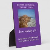 Her Spirit Lives In Love Fotoplaat (Zijkant)