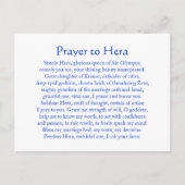 Hera Briefkaart (Voorkant)