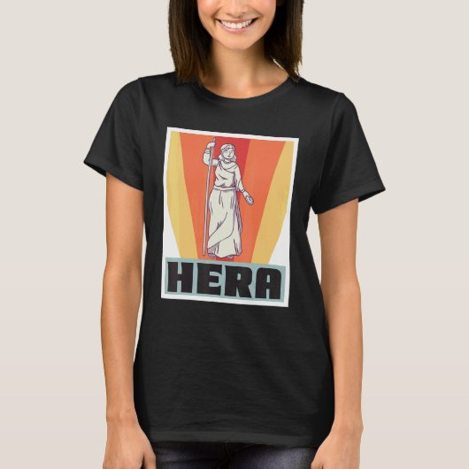 Hera Greece God Greek Mythology Ancient Greece T-shirt (Voorkant)