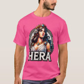 Hera Griekse Godin Mythologie Oude Griekenland T-shirt (Voorkant)