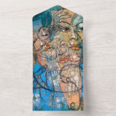 Hera, Infinity Stippen beroemd gemaakt door After  All In One Uitnodiging (Binnen)