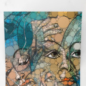 Hera, Infinity Stippen beroemd gemaakt door After  Drieluik Uitnodiging (Binnenzijde eerst)