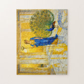 Hera met Pauw en Scepter in de Grote Tempelhal Legpuzzel (Verticaal)