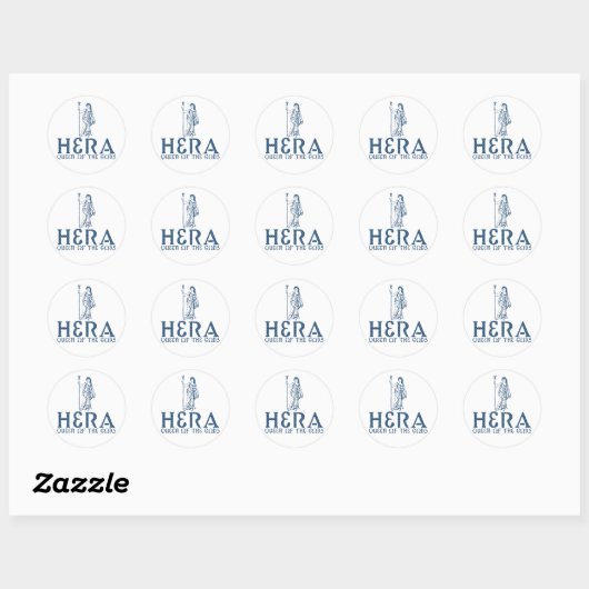 Hera Ronde Sticker (Vel)