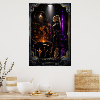 Hera von Stenasis infiltreert Korgan-archief Poster